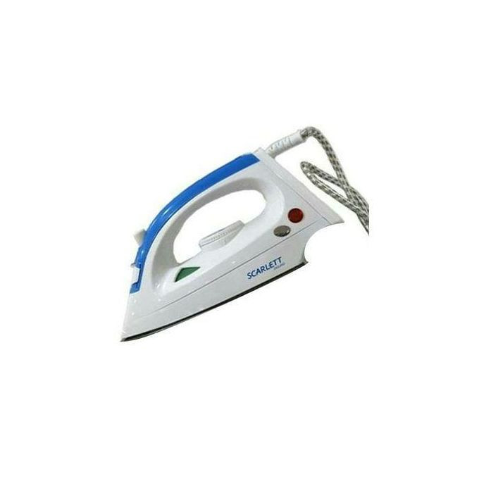 1200W Steam Flat Iron - White & Blue
