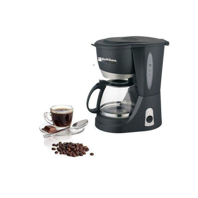 Hoffmans Electric 0.6 Litres Drip Coffee Maker – Black