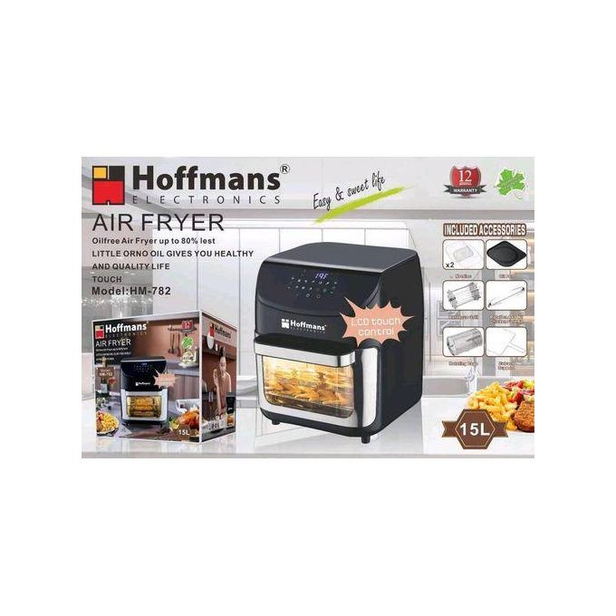 Hoffmans Air Fryer Model HM-782 - Black
