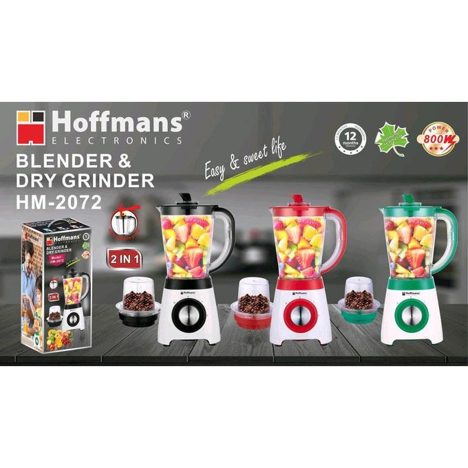 Blender & Dry Grinder HM-2072 - White
