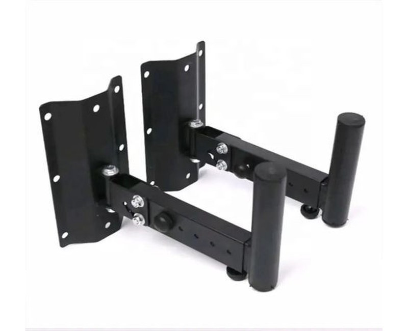 1 pair Speaker Sound Audio Media Support Stand Holder Fixed Fixed Wall Mount Bracket