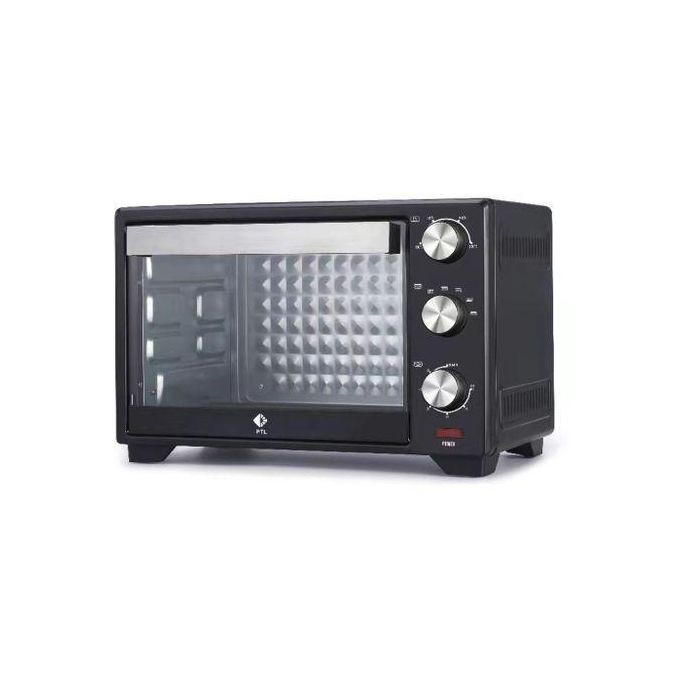 Pearllight 20 Litres Electric Oven - Black.