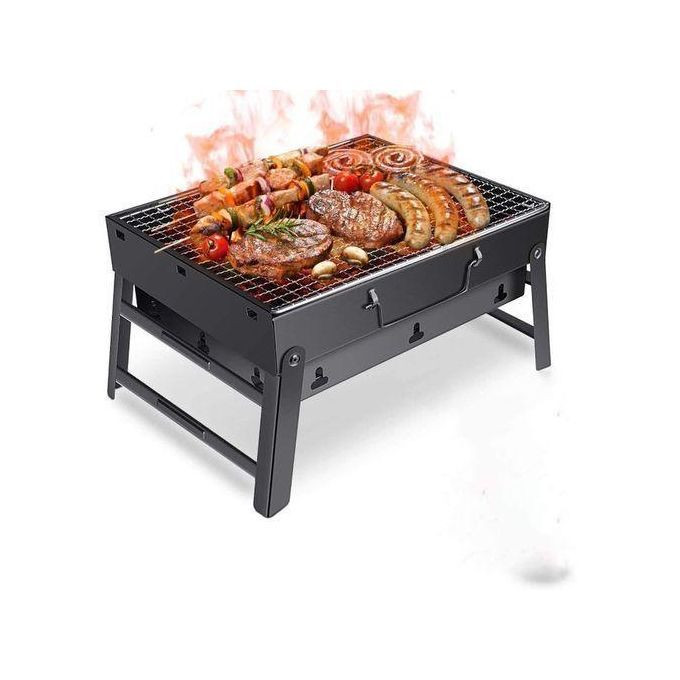 Foldable Barbeque Rack - multicolor