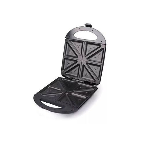 4 Slices Non Stick Sandwich Maker/ Toaster - Black