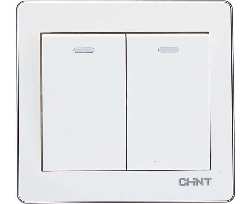 2GANG 2WAY SWITCH WITH COVER