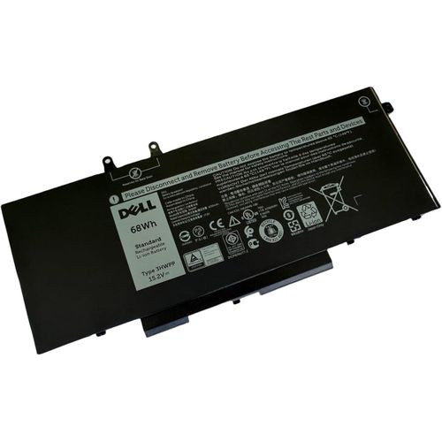 DELL 3HWPP 15.2V 68Wh 4-Cell Battery For DELL Latitude 5401,5410,5411,5501,5510,5511,Precision 3541, Precision 3551,DELL Inspiron 7500 2-in-1 Black , Inspiron 7506 2-in-1 Black , Inspiron 7706 2-in-1