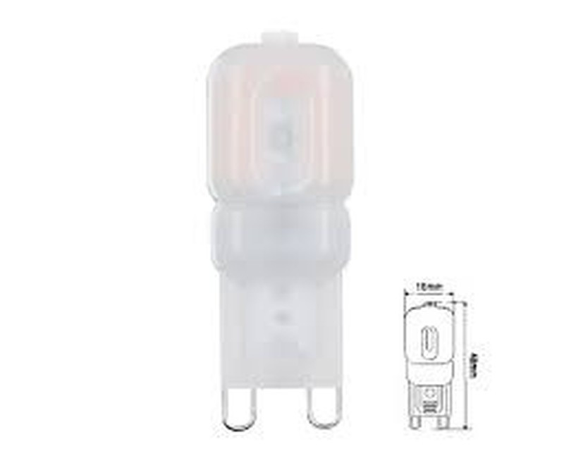 Bulb Tronic Capsule Halogen FROSTED G9 220V 60W SP 1018-09
