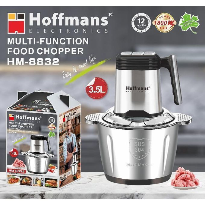 Hoffmans Multi-Function Food Chopper HM-8832 - Silver
