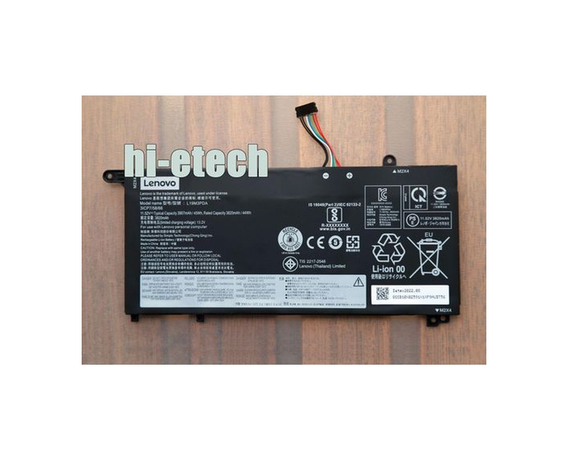 New Genuine L19C3PDA L19D3PDA L19M3PDA Battery for Lenovo ThinkBook 14 15 G3 G2