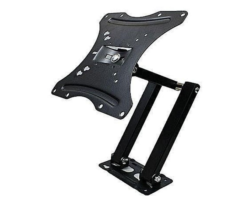 LCD LED TV 14-55inches Aluminum Alloy Tilt Swivel Wall Mount - Black