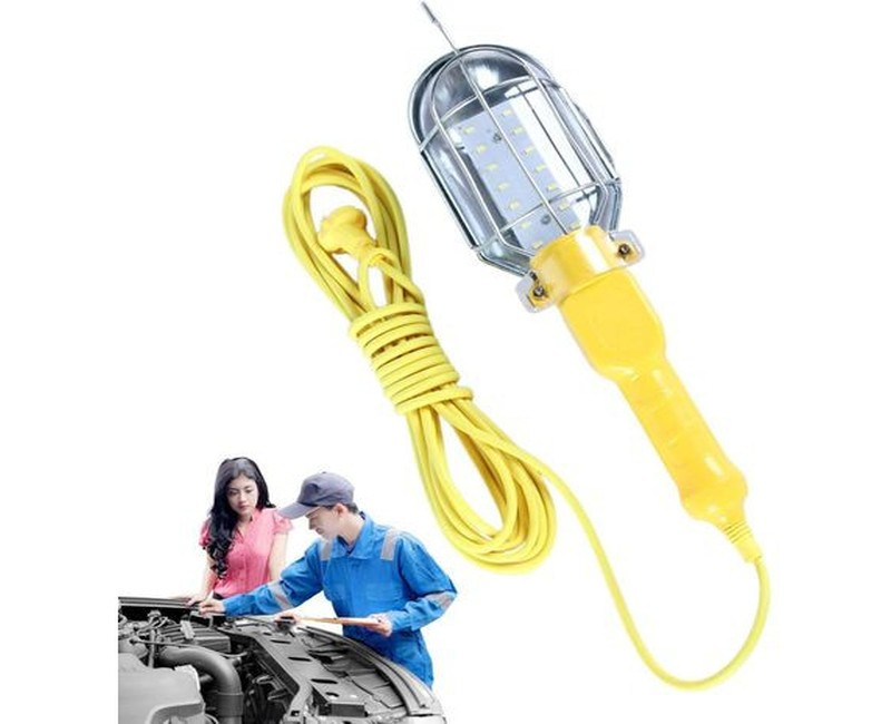LED Vehicle Inspection Torch, High Brightness Workshop Inspection Lamp, Ergonomic Mechanic Night Work Light with Non-Slip Grip, Long-Lasting Vehicle Maintenance Light for Car Repairing, Outdoor use