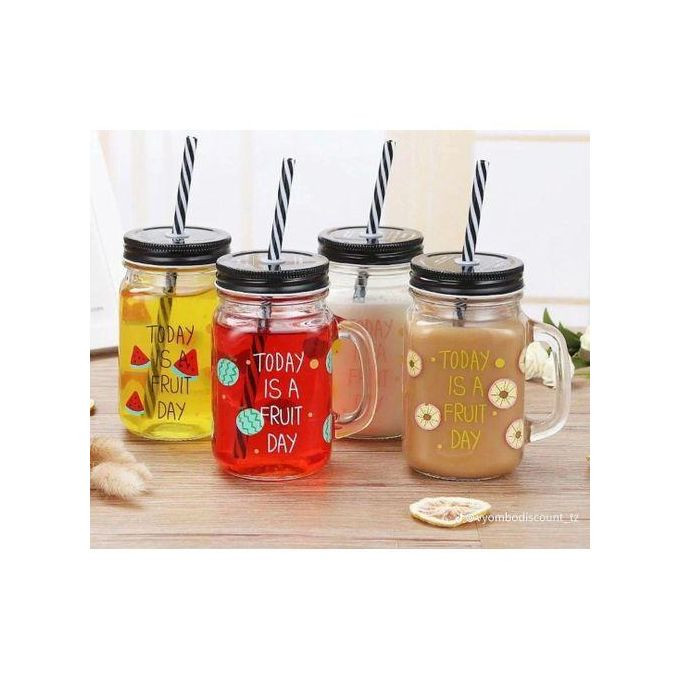 Glass jar each