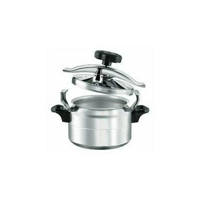 9L Pressure Cooker Saucepan - Silver.
