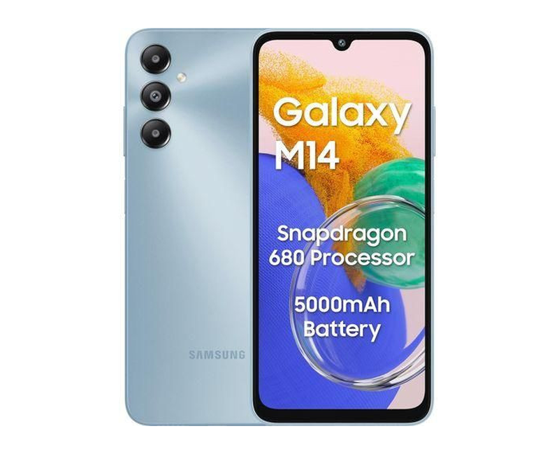 Samsung Galaxy M14 - 6.6" 4GB RAM 128GB ROM 50MP 6000mAh - Smoky Teal