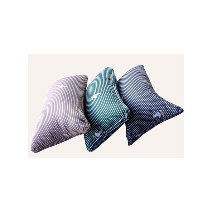 Big Fibre Pillows Pair (2pcs,3Pcs)-Assorted Color