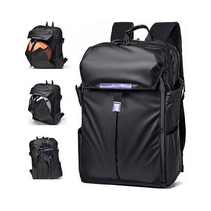 Waterproof Laptop Backpack Travel Business Case Black Computer Bag