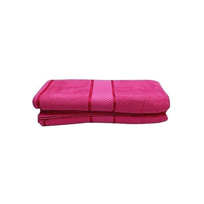 Polo Large Cotton Towel - Pink