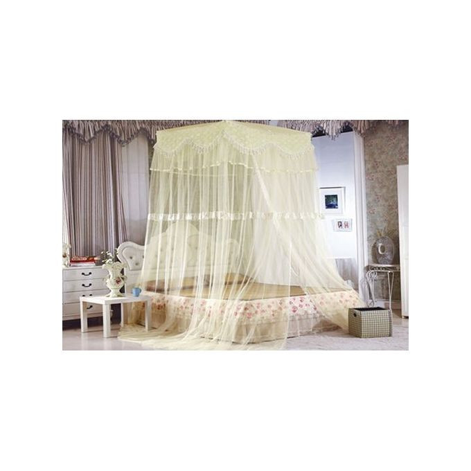 One Size For All Hanging Fibre Square Net - cream