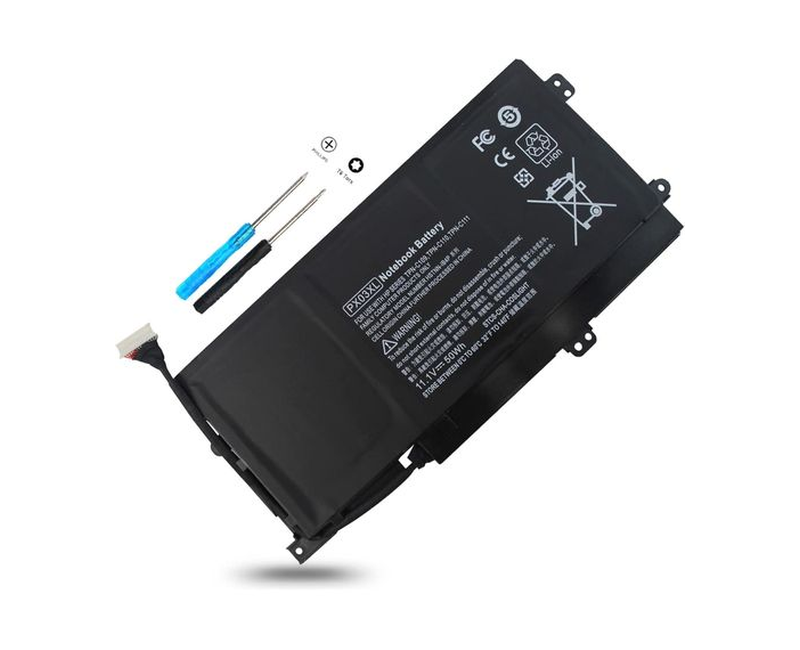 PX03XL 715050-001 Notebook Battery Compatible with HP Envy 14 Touchsmart M6 M6-k Sleekbook m6-k022dx m6-k010dx m6-k025dx m6-k015dx m6-k125dx m6-k088ca m6k015dx 714762-1C1 TPN-C110 TPN-C111 TPN-C109