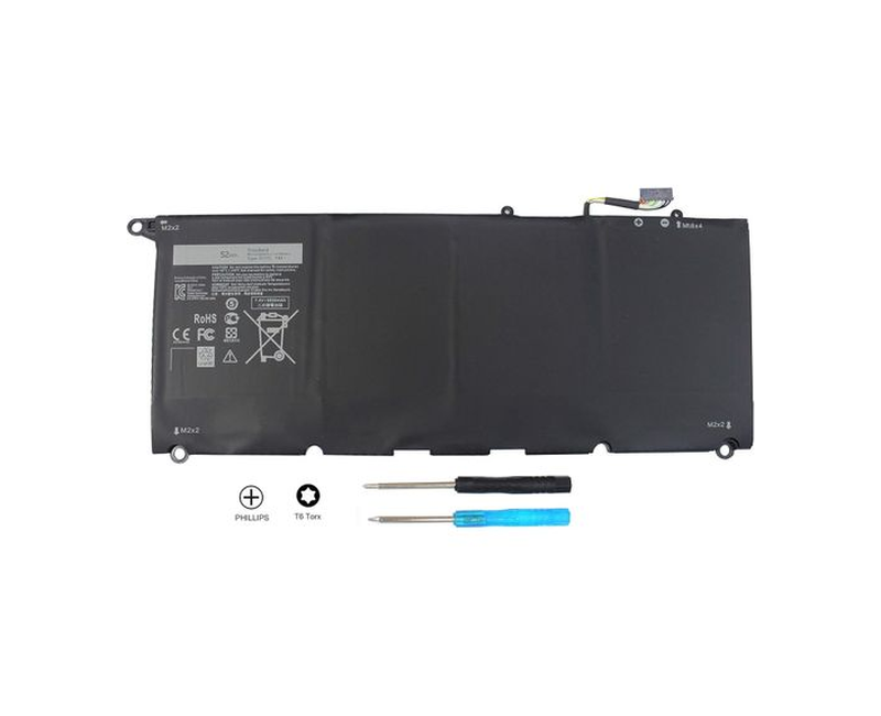 JD25G Laptop Battery for Dell XPS 13-9343 13-9350 13D-9343 Series Fit for 5K9CP DIN02 RWT1R 90V7W