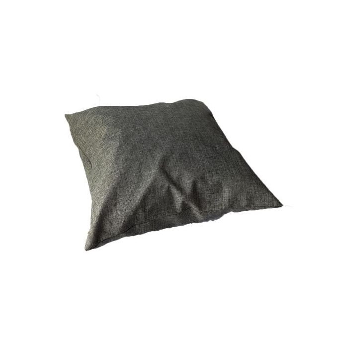 Plush Sofa Fillled Cushion -Grey