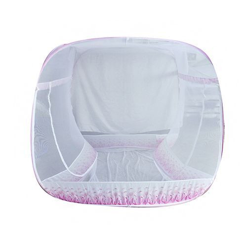 Super Elegant Tent Net - White With Purple