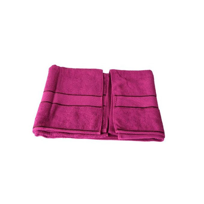 Large Polo Cotton Towel - Purple