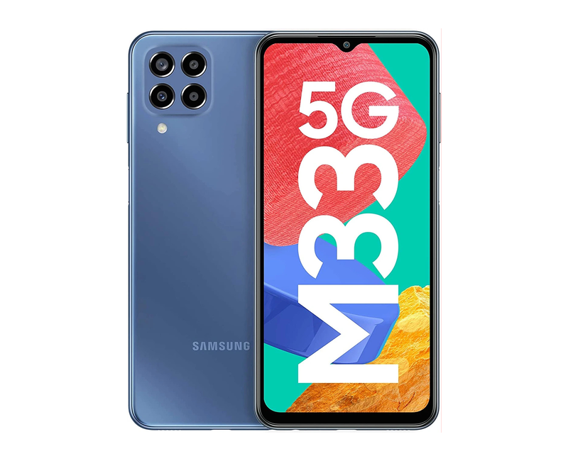 Samsung Galaxy M33 - 6.6" 8GB RAM 128GB ROM 50MP 6000mAh - Blue