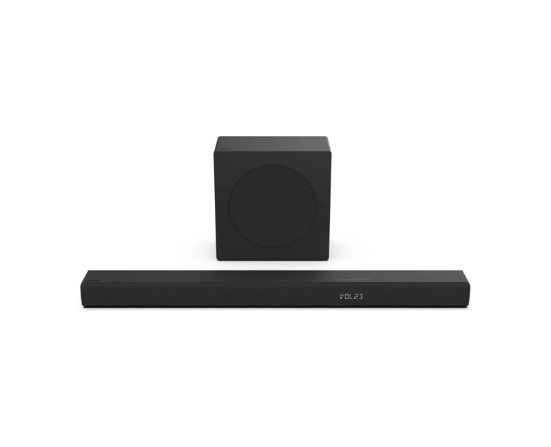 Hisense HS3100 3.1Ch Sound Bar with Wireless Subwoofer, 480W, DTS Vritual: X, Dolby Digital Plus, Bluetooth 5.3