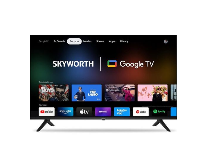 Skyworth 43 Inch Smart Google TV Full HD - Black