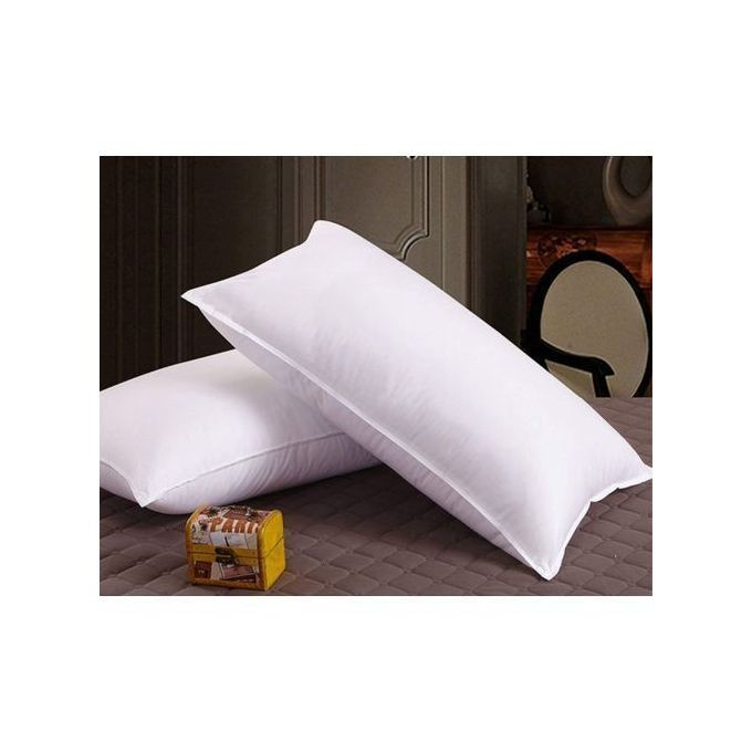 Cozy Fiber Pillows - Pair- White,