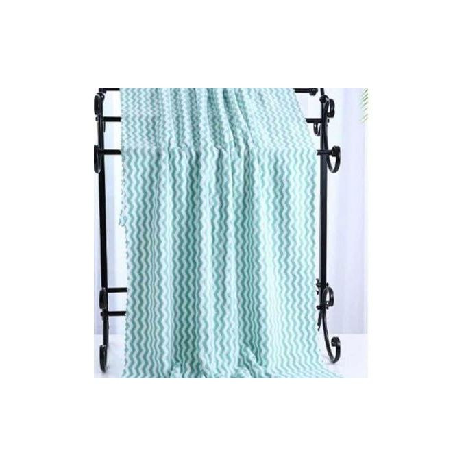 Beauty and care Microfiber cotton towel 70x140cm gift Green multicolor