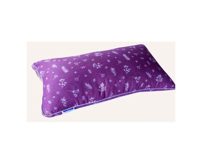 Big Fibre Pillows Pair (2pcs) - Purple