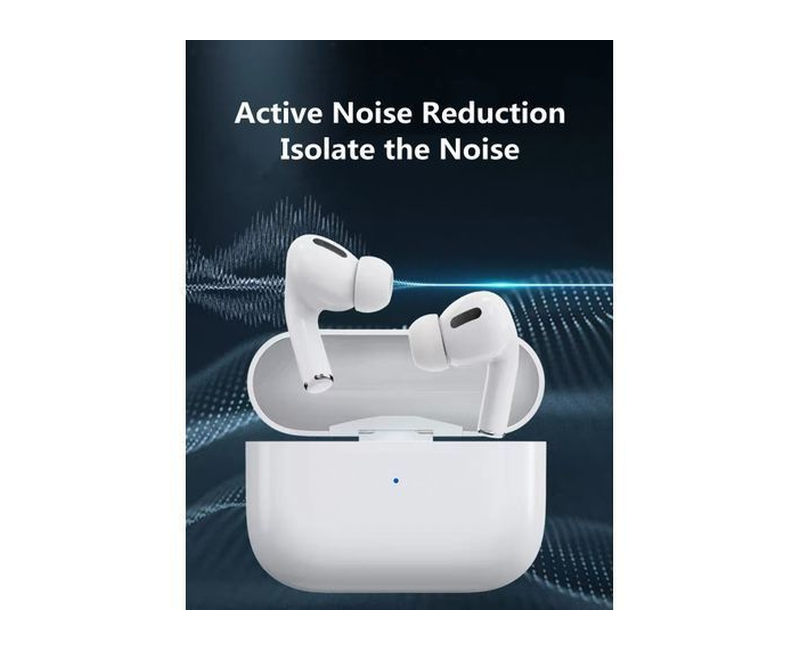 AirPods Pressure Free Bluetooth Waterproof Noise Reduction Headsets - White