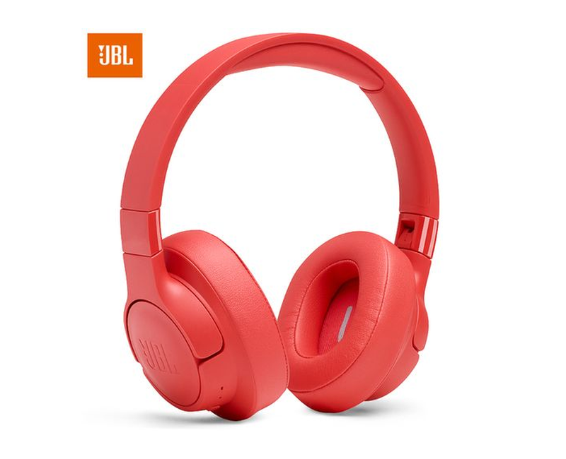 Jbl Tune 510BT Pure Bass Wireless Bluetooth Headphones - Red