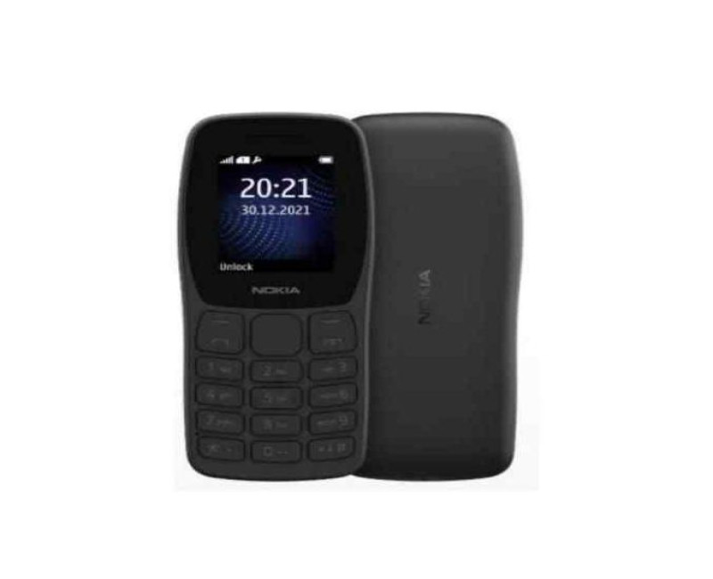 Nokia 105 Dual Sim 1.77" 800mAh -Black (1YR WRTY)