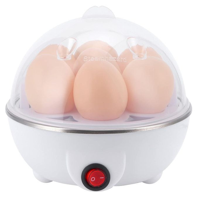 Electric Egg Boiler, 7 Slots Egg Boiler Breakfast Water Boiling for Home -Multicolor