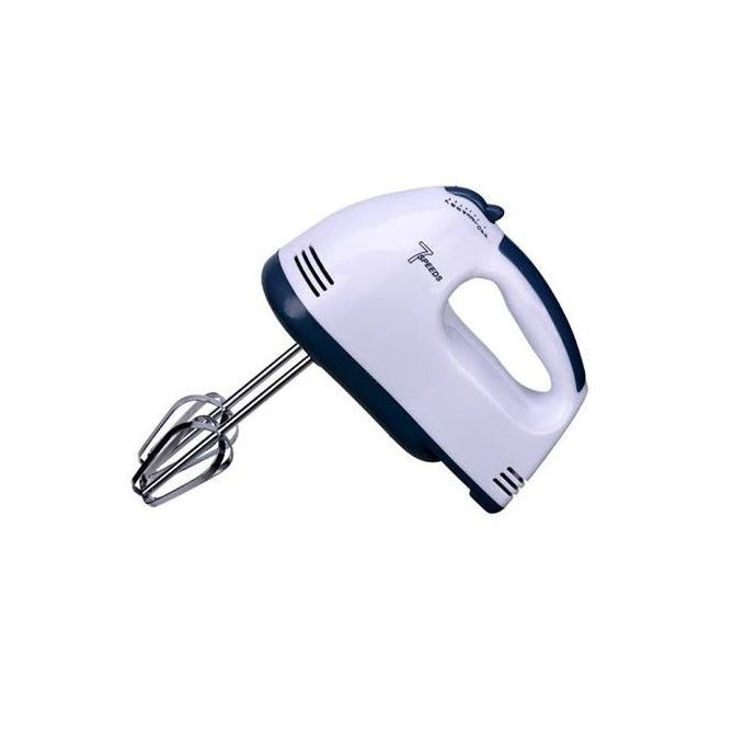 Electric 7Speed Hand Mixer - White