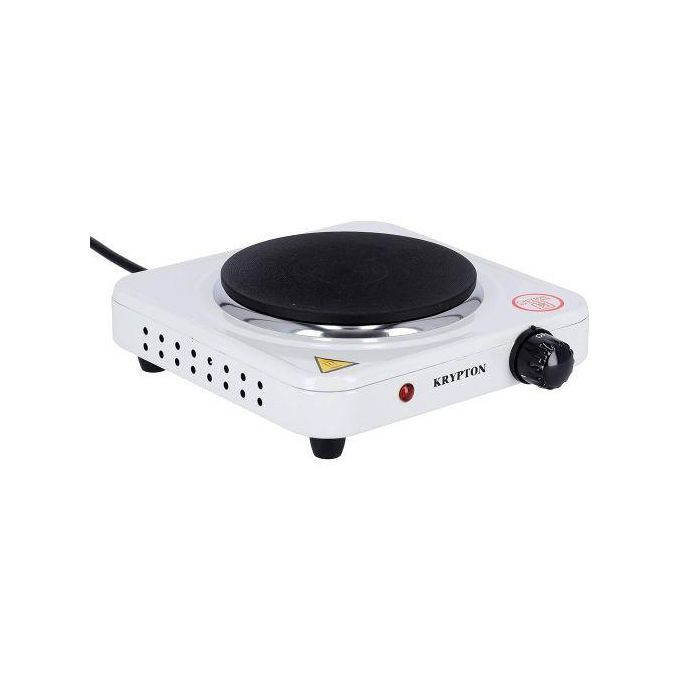Single solid Hot plate - White