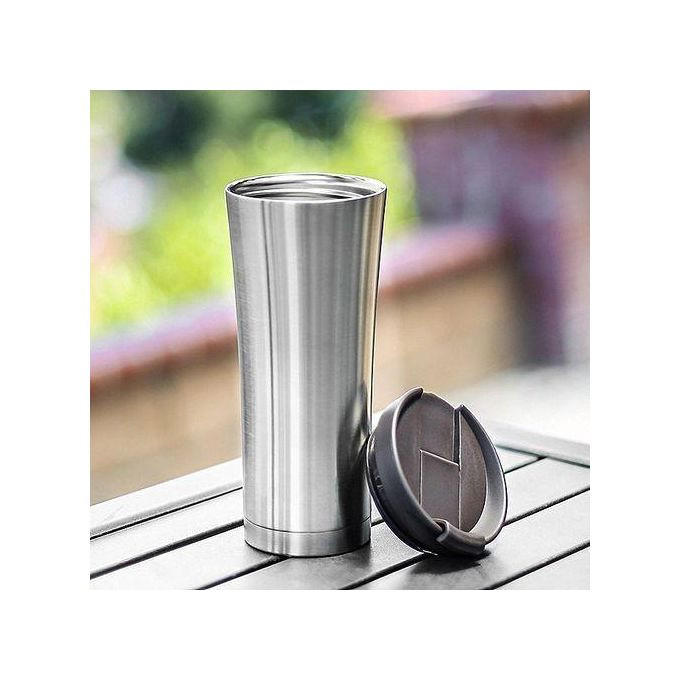 Always 0.5L Insulated Stainless Steel Travel Mug - Silver