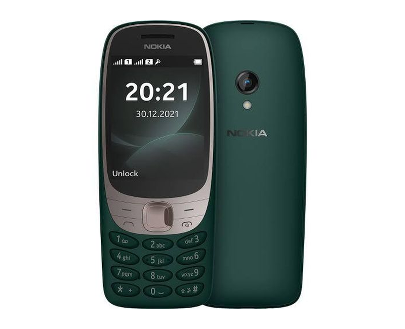 Nokia 6310 (2021) 1.8" 8MB RAM 16MB ROM 0.2MP 1150mAh - Green
