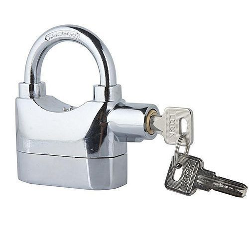 Kinbar Siren 110db Alarm Padlock -Zinc Alloy