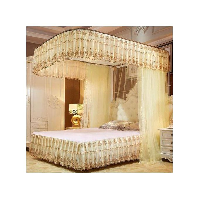 Other 2 Stand Mosquito Net With Sliding Rails - Cream