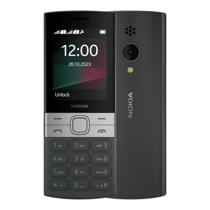 Nokia 150(2023) 2.4 Display Daul Sim Long Lasting Battery - Black