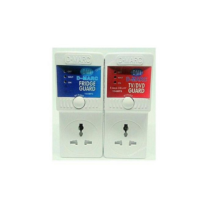 Fridge Guard 13Amp +TV/Audio-Guard 13Amp (combo) -white