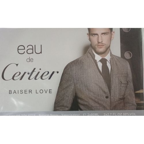 Certier Baiser Love Perfume - 2*80ml