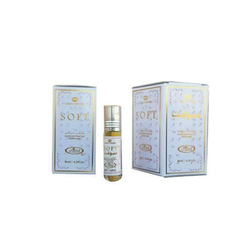 Crown Perfume A Box Of 6 Soft Oil Perfume For Ladies.- 6ml