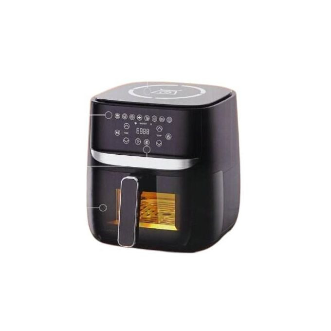 Sayona 6.2L Smart Air Fryer 8-in-1 Digital, Sensor Weight, SAF-4583 - Black