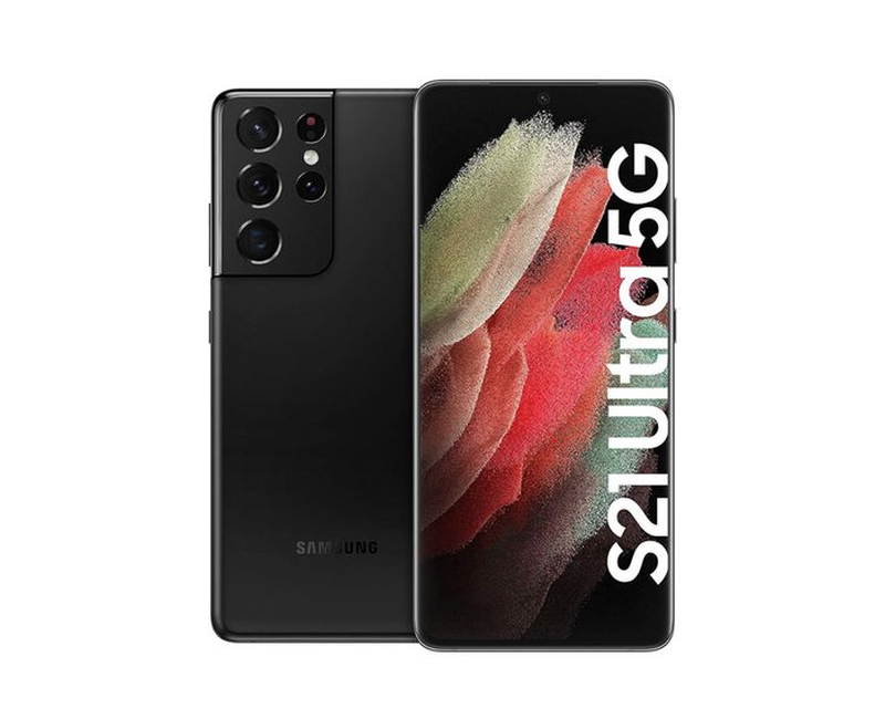 Samsung Galaxy S21 Ultra 5G 6.8" 8GB RAM 128GB ROM 108MP Refurbished - Black