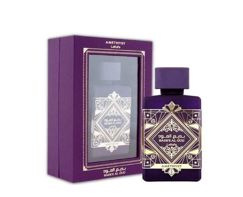 Lattafa Bade Al Oud Amethyst EDP-100ml-Purple
